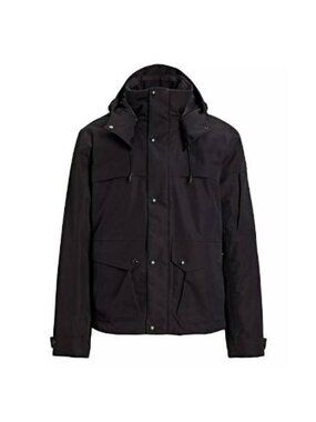 RLX Ralph Lauren Men's Rhodes Hooded Jacket Black Size XXL (MSRP $598)